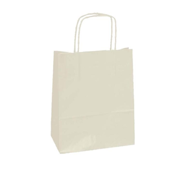 SHOPPER 18X8X24CM AVORIO GR.90